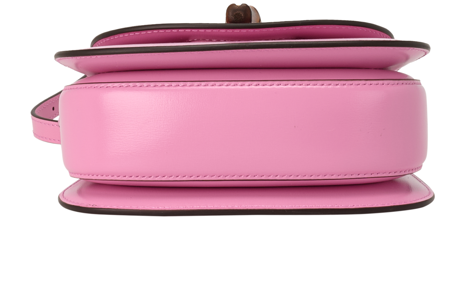 Mini Bamboo 1947, &pound;1,500, Handbags, Brown/Pink, Leather, Top view